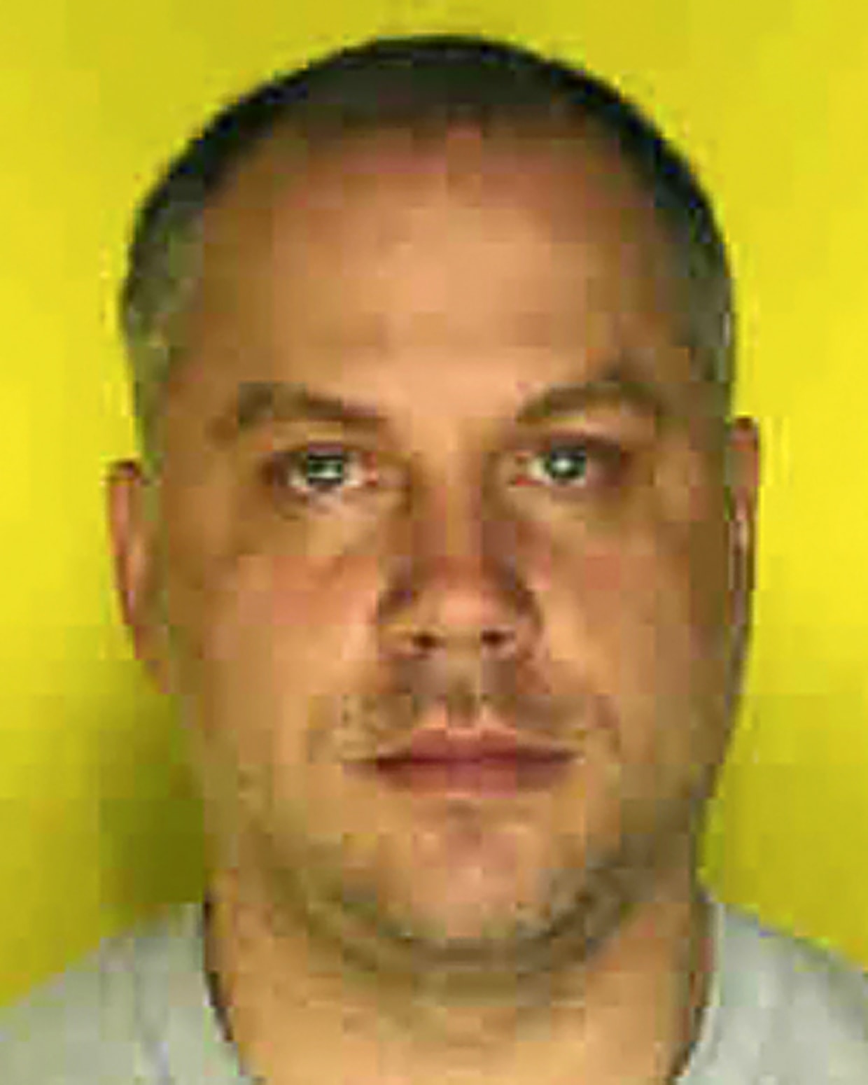 Tyrone Noling in a prison-issue shirt, photographed by the Ohio Department of Rehabilitation and Correction.